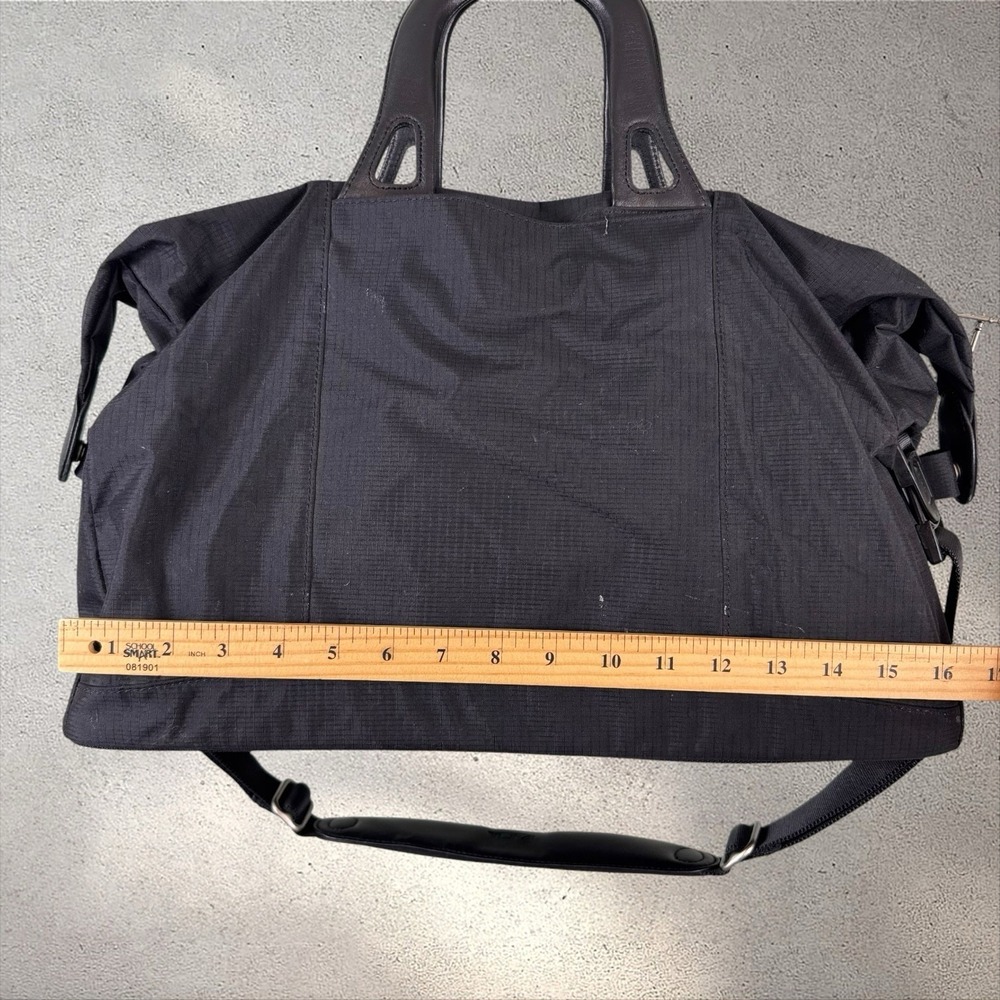 Tumi Alpha 2 Expandable Travel Satchel Duffle Duffel Bag Black - Picture 6 of 8